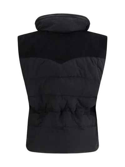 Isabel Marant Étoile Black Polyamide Coat In Black