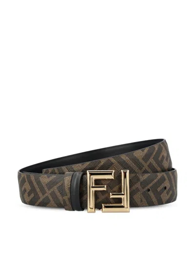 Fendi Belts In Brown