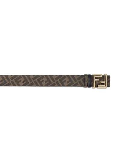 Fendi Belts In Brown
