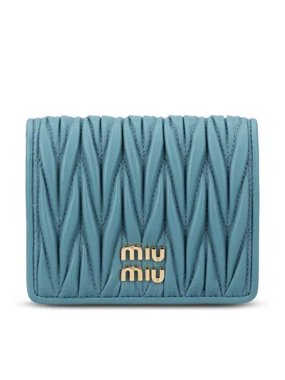 Miu Miu Wallets In Blue