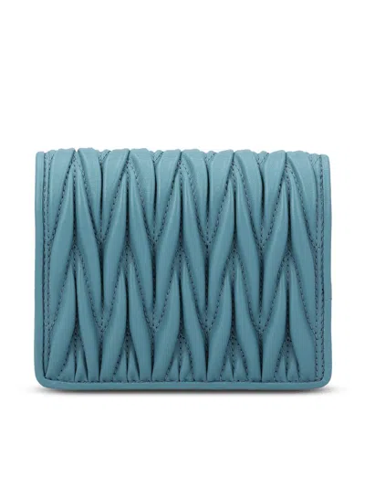 Miu Miu Wallets In Blue