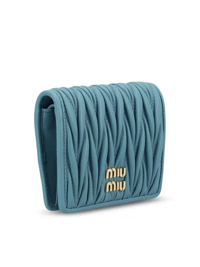 Miu Miu Wallets In Blue