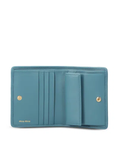 Miu Miu Wallets In Blue