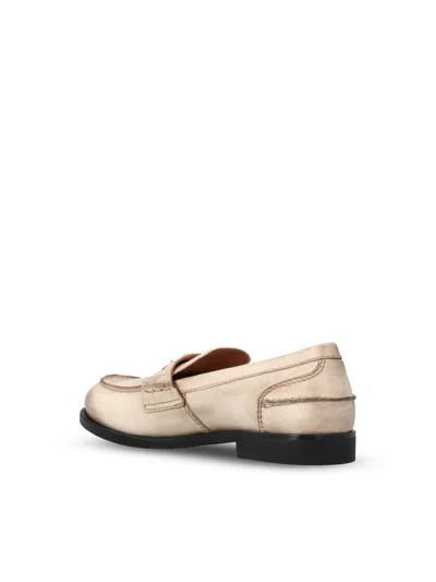 Miu Miu Low Shoes In Neutral