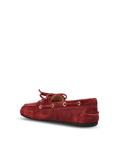 Miu Miu Low Shoes In Red