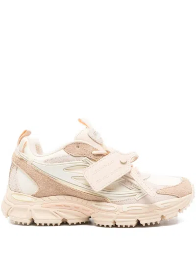 Off-white Be Right Back Lace-up Sneakers In Brown