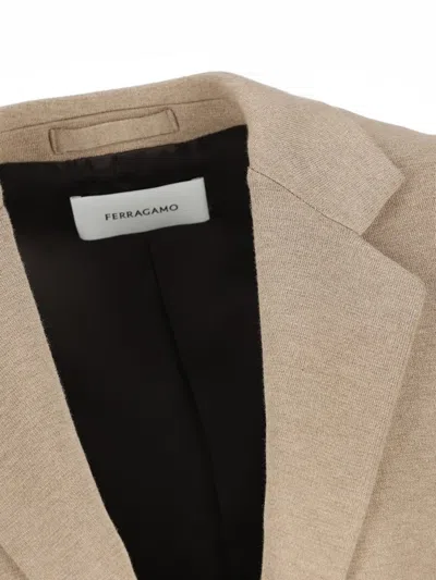 Ferragamo Salvatore  Jackets In Neutral