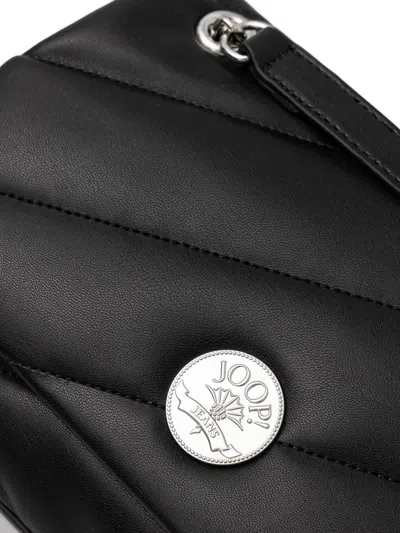 Joop Quilted-design Cross Body Bag In Black