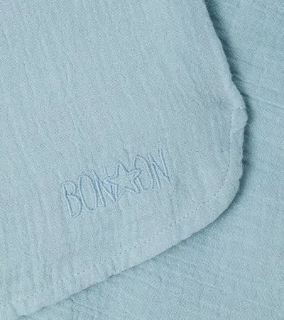 Bonton Noah Cotton Gauze Shirt In Blue