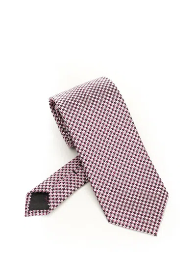 Tom Ford Tie 8cm Ties And Bow Ties Rose In Multi