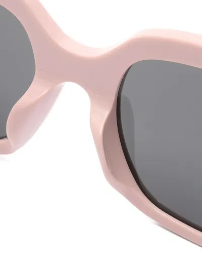 Pre-owned Celine Square-frame Sunglasses In Pink