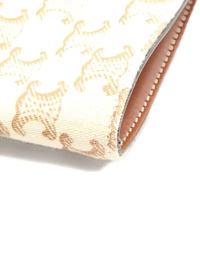 Pre-owned Celine Triomphe Tote Bag In Neutral