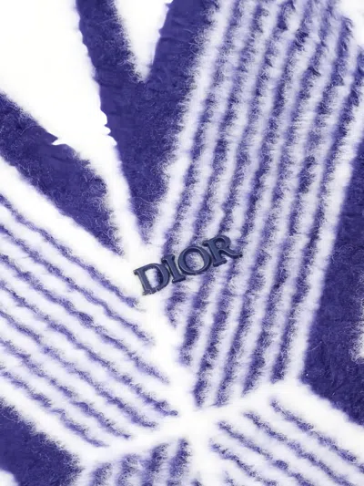 Pre-owned Dior 菱纹夹克（2010年代典藏款） In Blue