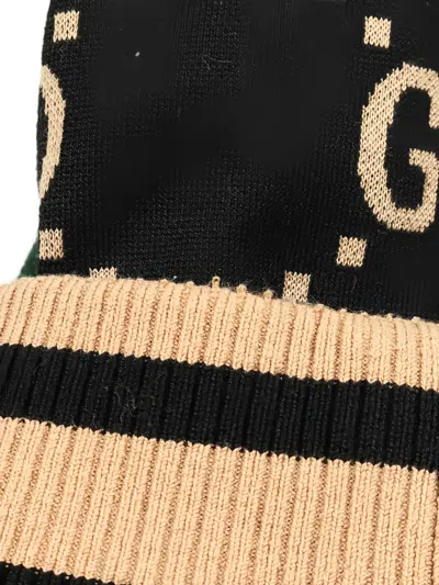 Pre-owned Gucci 2010s Gg-pattern Track Jacket In Black