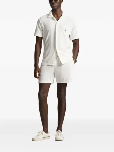 Polo Ralph Lauren Drawstring Shorts In White