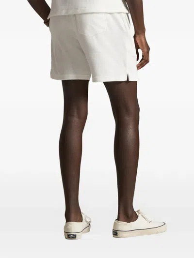 Polo Ralph Lauren Drawstring Shorts In White