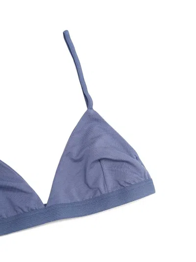 Baserange Mississippi Triangle Bra In Blue