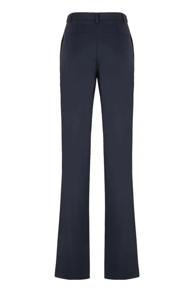 Les Filles D'eva Pants Made Of Wool In Blue