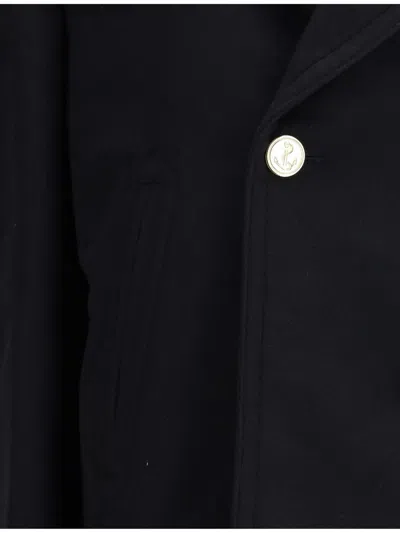 Thom Browne Double-breasted Jacket In Black