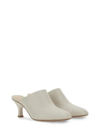 Tod's Leather Sandal In White