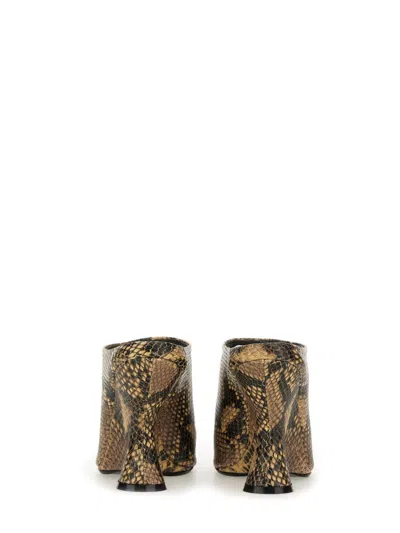 Dries Van Noten Women Leather Asymmetric Boots In Multi