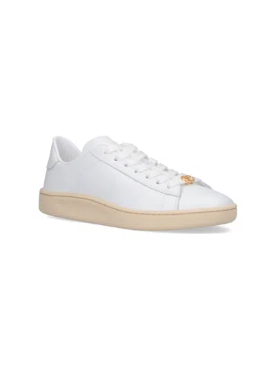 Valentino Garavani Woman Sneakers White Size 8 Leather In White
