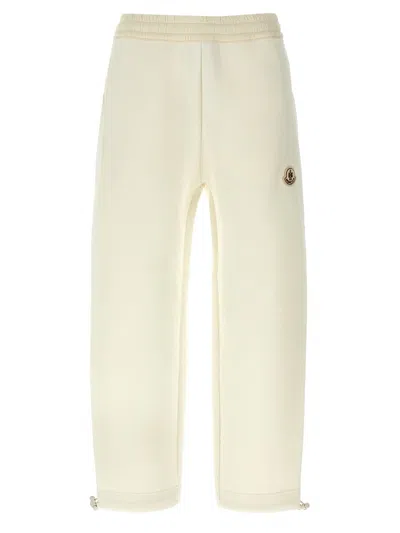 Moncler Snake Year Drawstring Hem Joggers In White