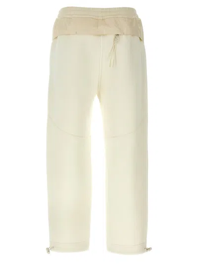 Moncler Snake Year Drawstring Hem Joggers In White