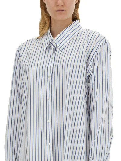 Dries Van Noten Shirt With Stripe Pattern In Multi