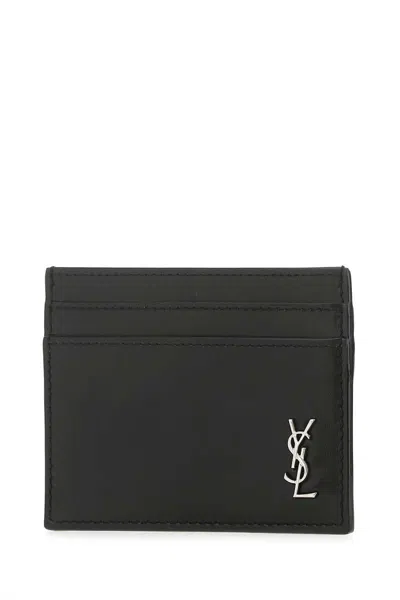 Saint Laurent Wallets In Black
