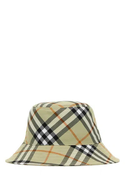 Burberry Women Printed Polyester Bucket Hat In Neutral
