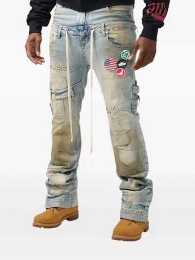 Duaa World Peace Jeans In Blue