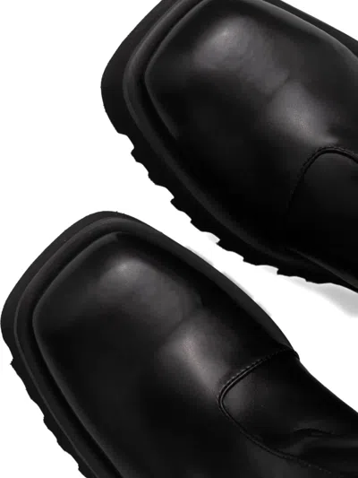 Fiorucci Buckle Strap Boots In Black