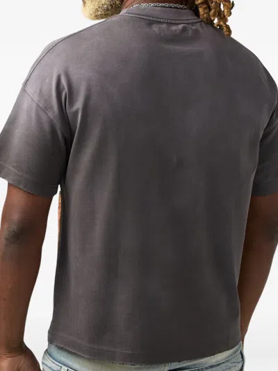 Duaa Bird Graphic T-shirt In Gray