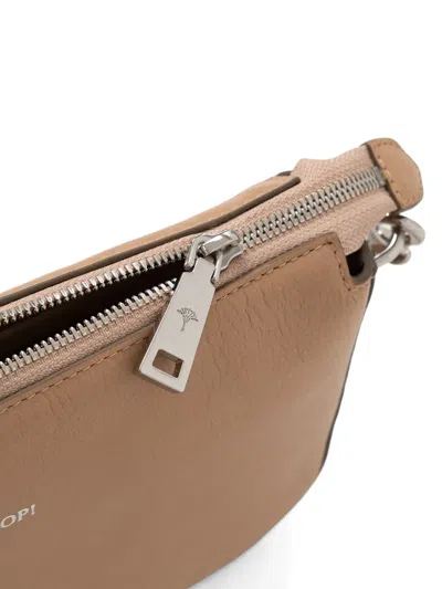 Joop Logo-plaque Cross Body Bag In Brown