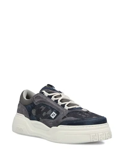 Fendi Force Trainers In Blue