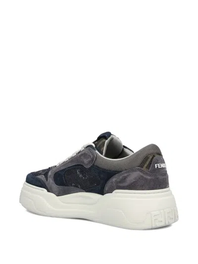 Fendi Force Trainers In Blue