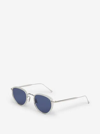 Eyevan Round Sunglasses In Brown