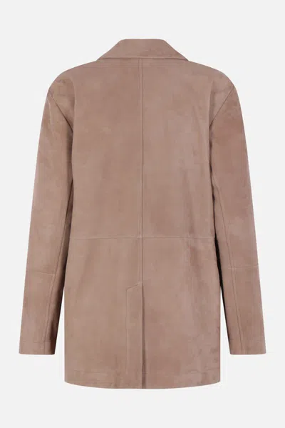 Brunello Cucinelli Single Breasted Jacket In Neutral