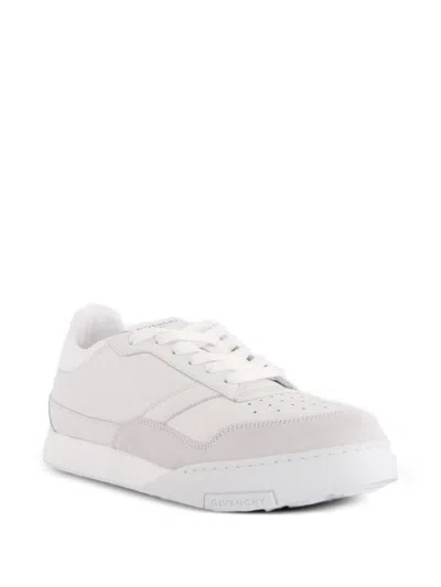 Givenchy Yard Leather Sneakers In White