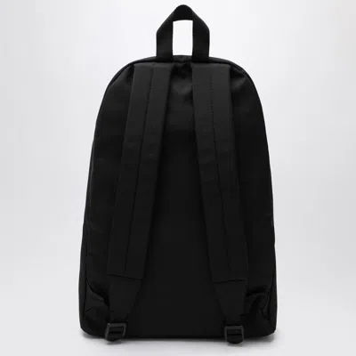 Balenciaga Explorer Backpack With Logo Patch In Black