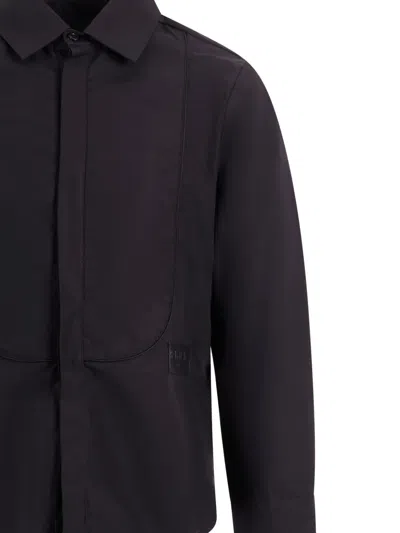 Balmain Long-sleeve Shirt In Black