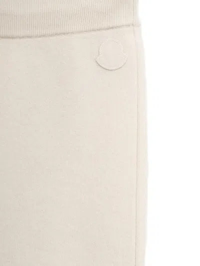 Moncler Drawstring Trousers In Neutral
