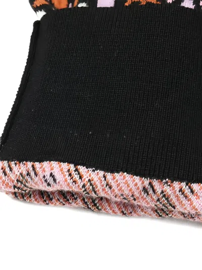 Pre-owned Chanel Coco Mark Sweater In Black