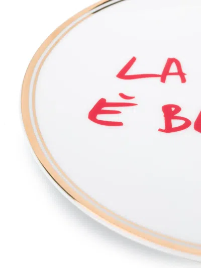 Bitossi Home La Vita È Bella Plate In Multi