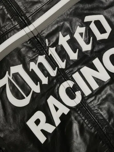 Y-3 X Nbhd Leather Jacket In Black