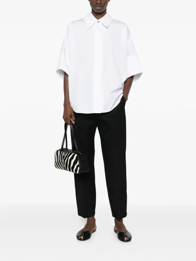 Givenchy Elegant Classic Shirt With Button Closure In Size 36 In White