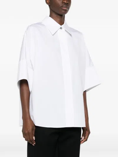 Givenchy Elegant Classic Shirt With Button Closure In Size 36 In White