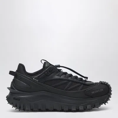 Moncler Trailgrip Gtx Polyamide Sneakers Chunky Sole In Black