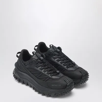 Moncler Trailgrip Gtx Polyamide Sneakers Chunky Sole In Black